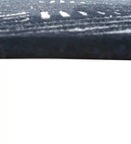 Contemporary wool rug in beige and black for modern living rooms.