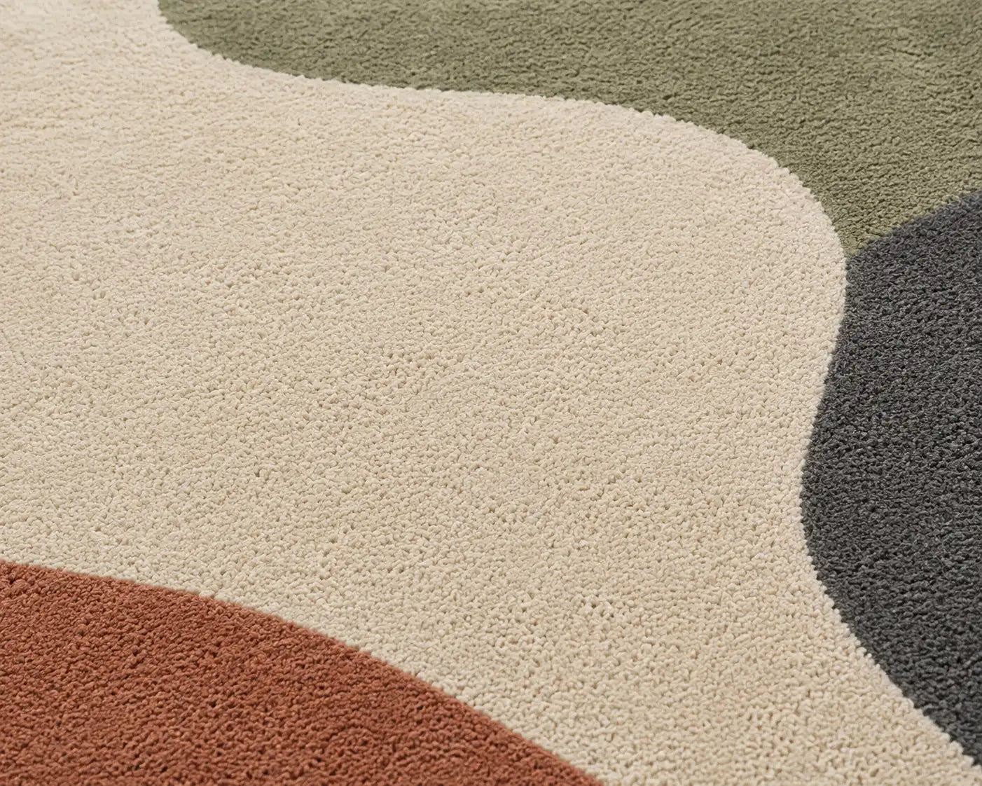 Organic Terrain Hand-Tufted Wool Rug