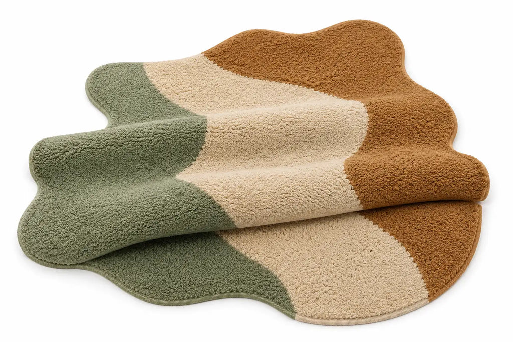 Sage & Sand Contour Hand-Tufted Rug