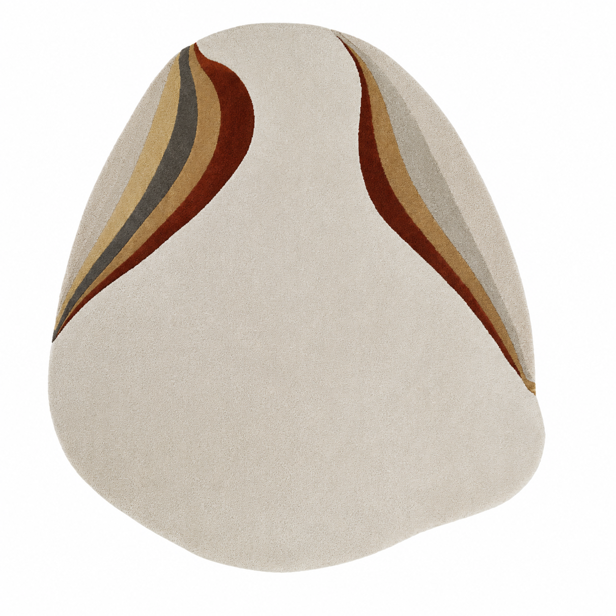Terra Wave Hand-Tufted Wool Rug